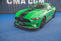 Ford Mustang GT 2017-2023 Frontsplitter + Splitters V.1 Maxton Design